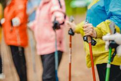 Nordic Walking im Freien